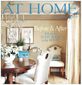 At Home Magazine by Krista Lewis interior design 
