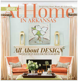 At Home Magazine - Southern Classic - January/ February 2017 by Krista Lewis interior design 